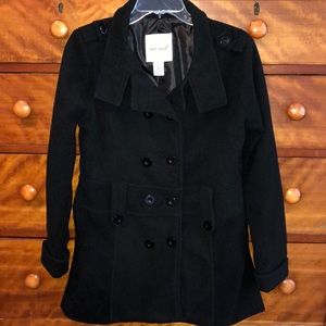 🖤 Wet Seal Fleece Pea Coat